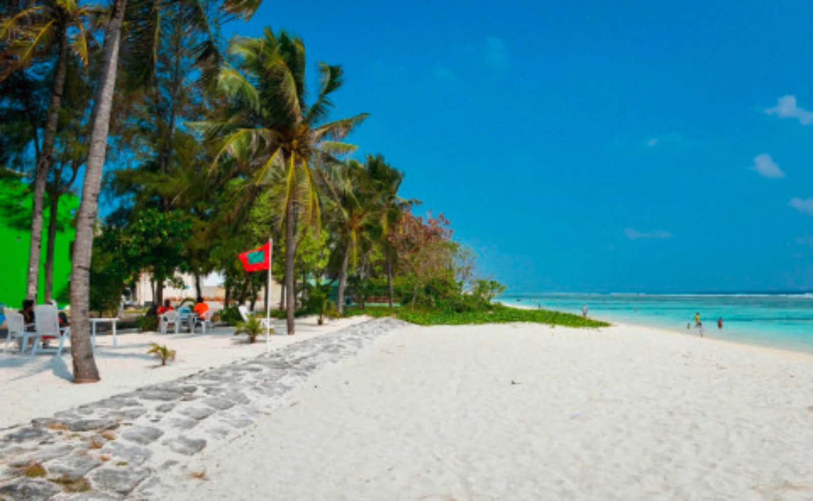 Coconut Tree Hulhuvilla Beach 