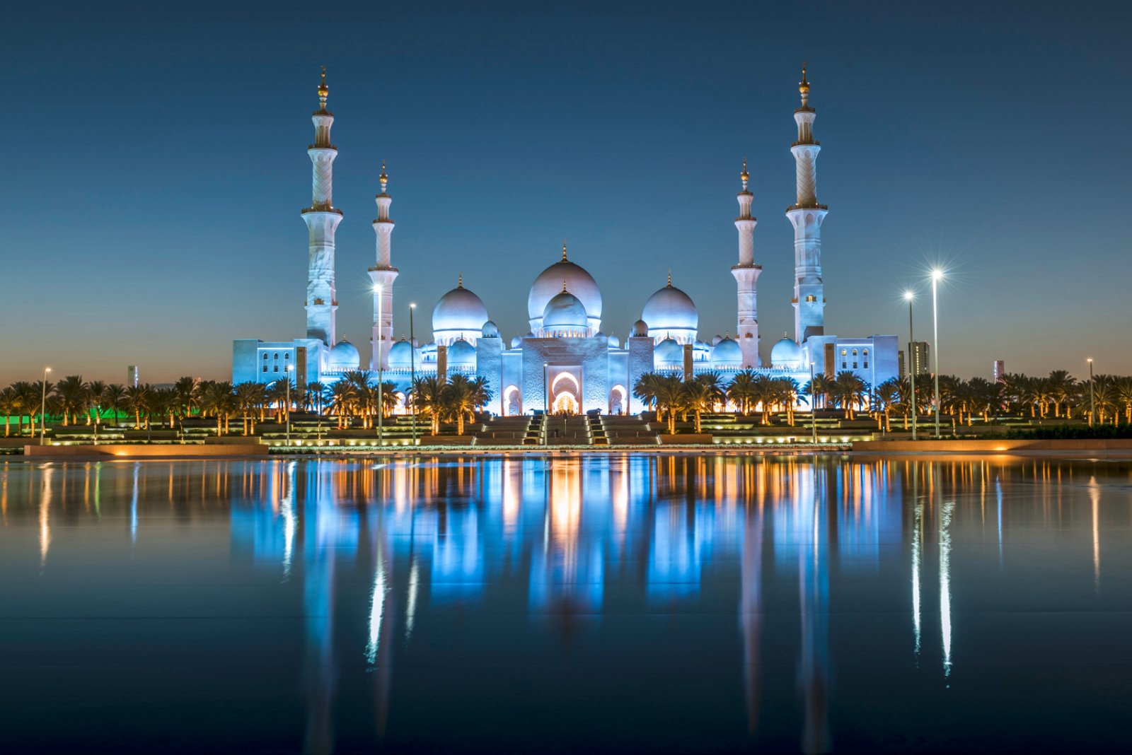 Abu Dhabi E Mauritius - Abu Dhabi, Moschea Sheikh Zayed