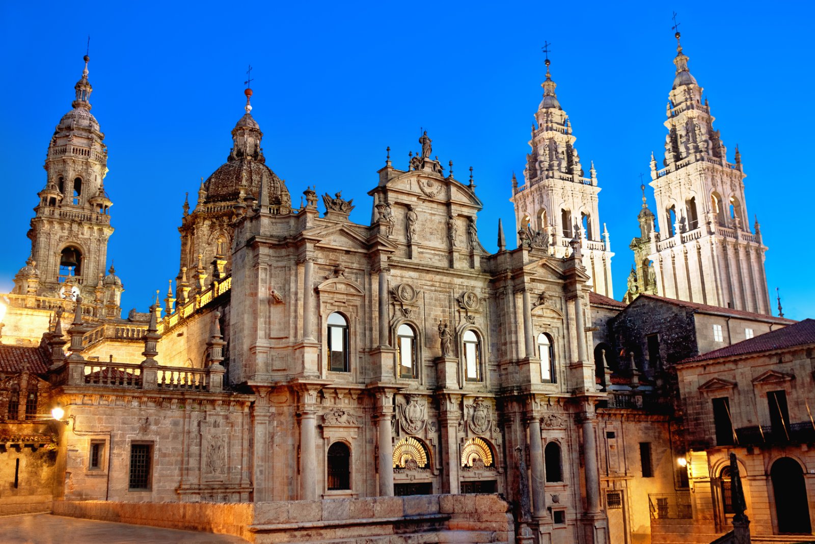 Intour Dai Paesi Baschi Alla Galizia - Cattedrale - Santiago De Compostela