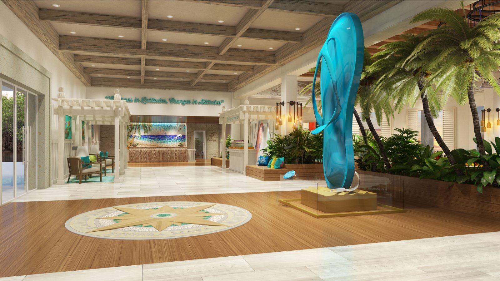 Margaritaville Island Reserve Riviera Maya - Lobby