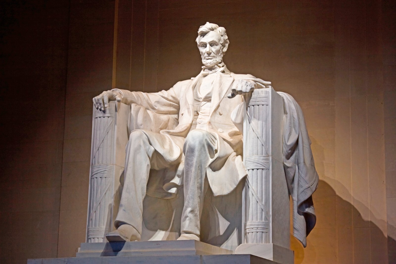 Storia Dell'Est - Washington, Statua Di Abramo Lincoln