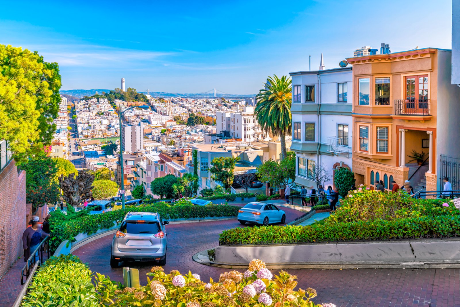 California E Maui - San Francisco, Lombard Street