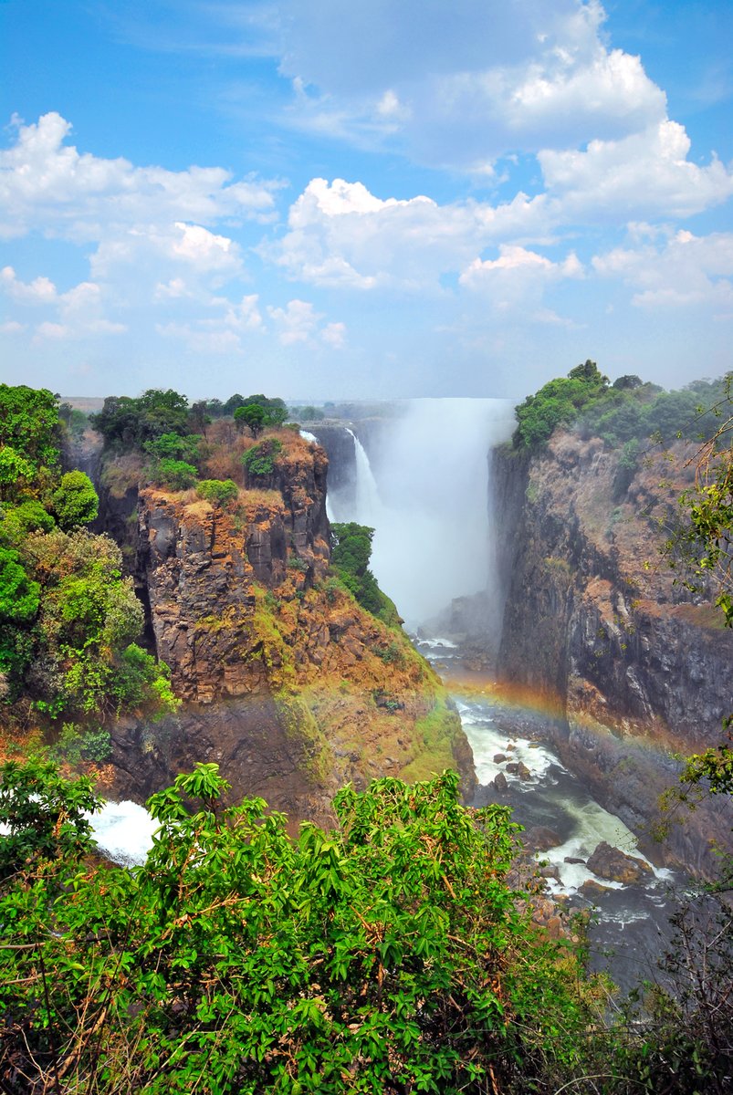 Great Victoria Falls - Cascata Lungo Il Fiume Zambesi