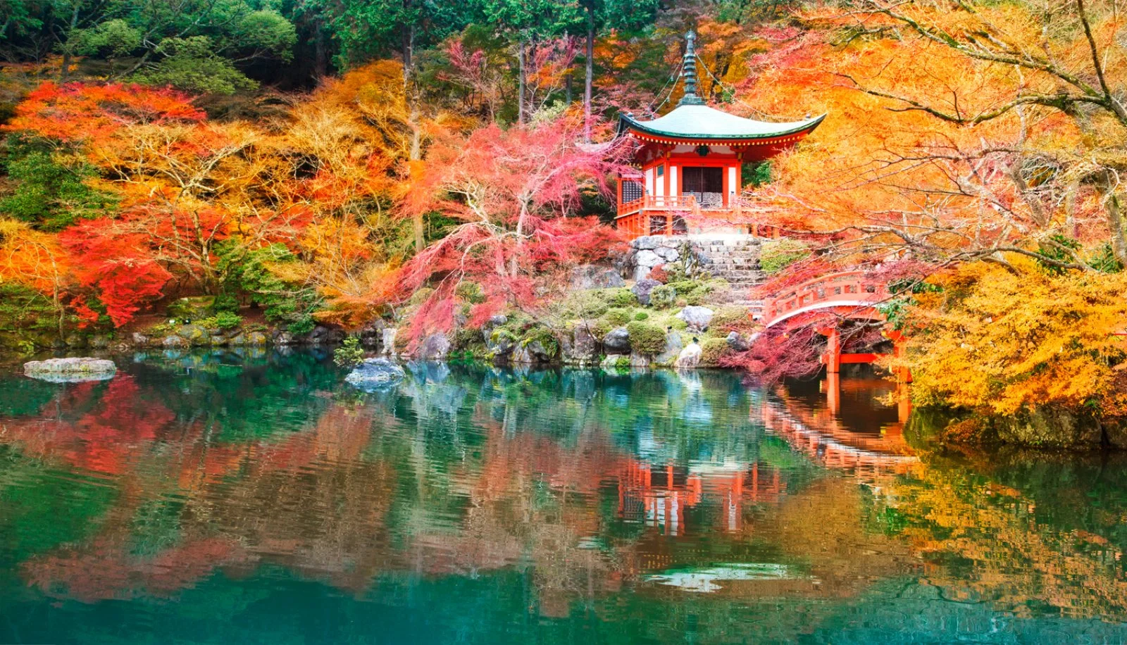 Pagode E Mare Di Cristallo - Kyoto, Giardino Del Tempio Di Daigo-Ji