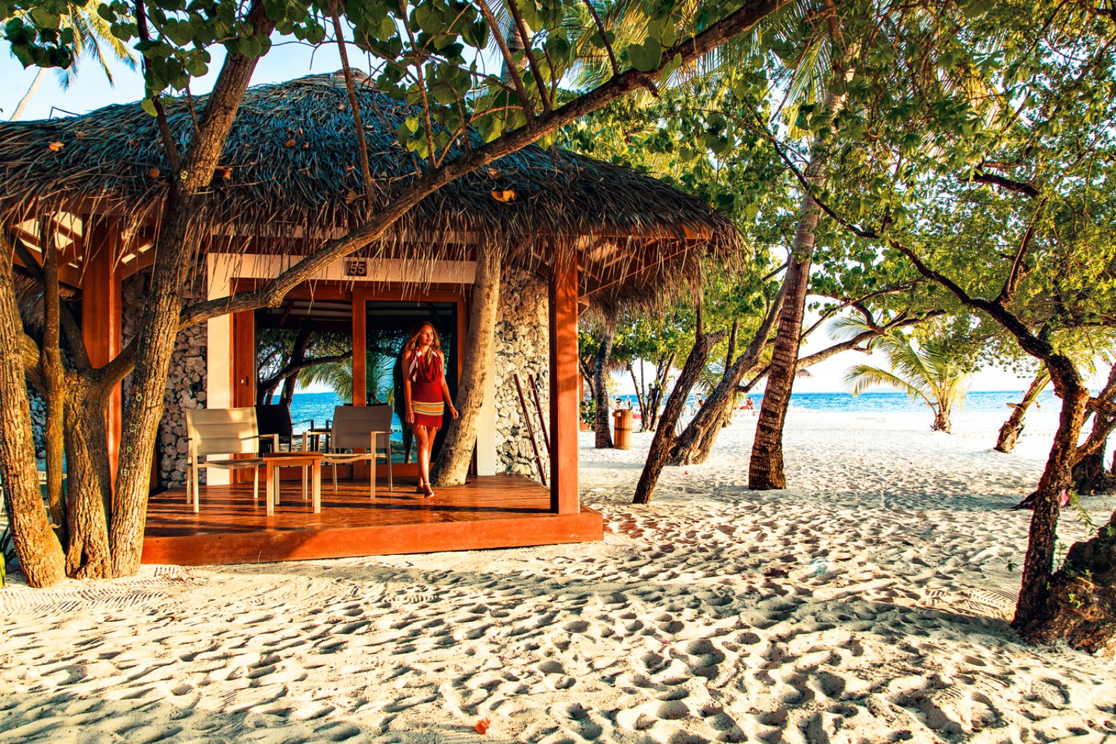 Beach Bungalow at NAKAI Dhiggiri Resort Maldives