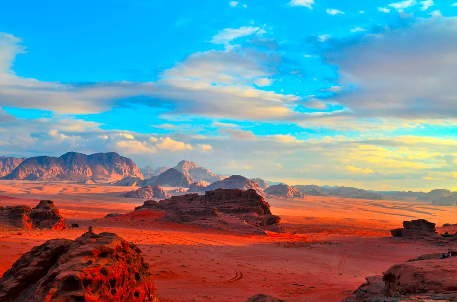 Giordania, deserto del Wadi Rum