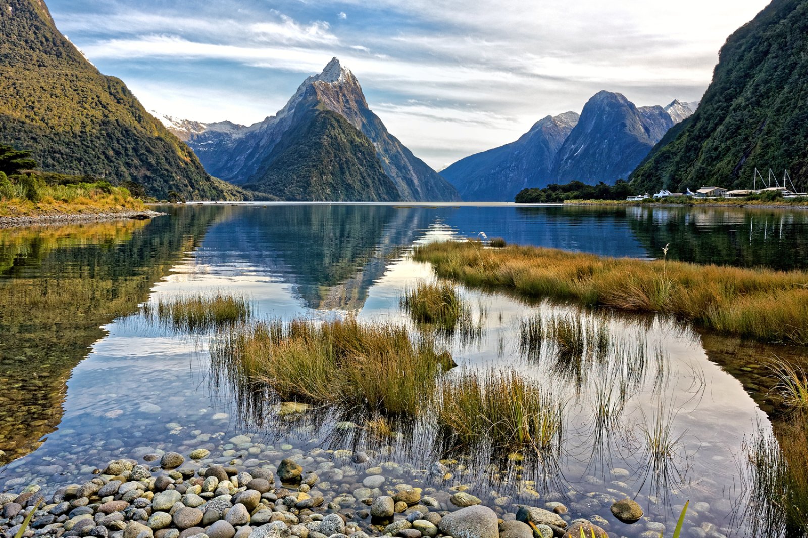 Nuova Zelanda Completa - Fiordland National Park, Milford Sound Fiord, Mitre Peak