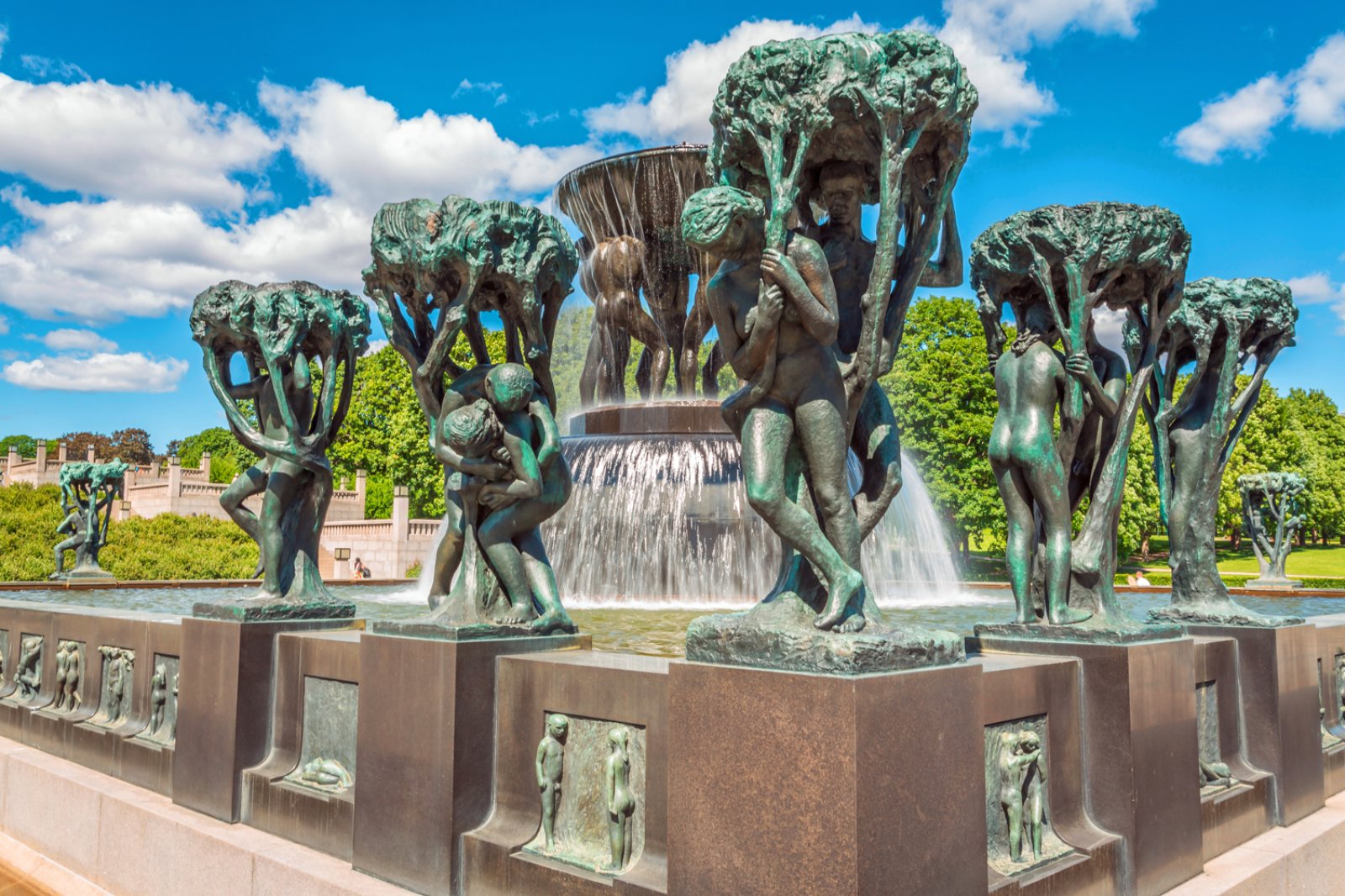 I Fiordi E I Confini Del Nord - Oslo_frogner Park