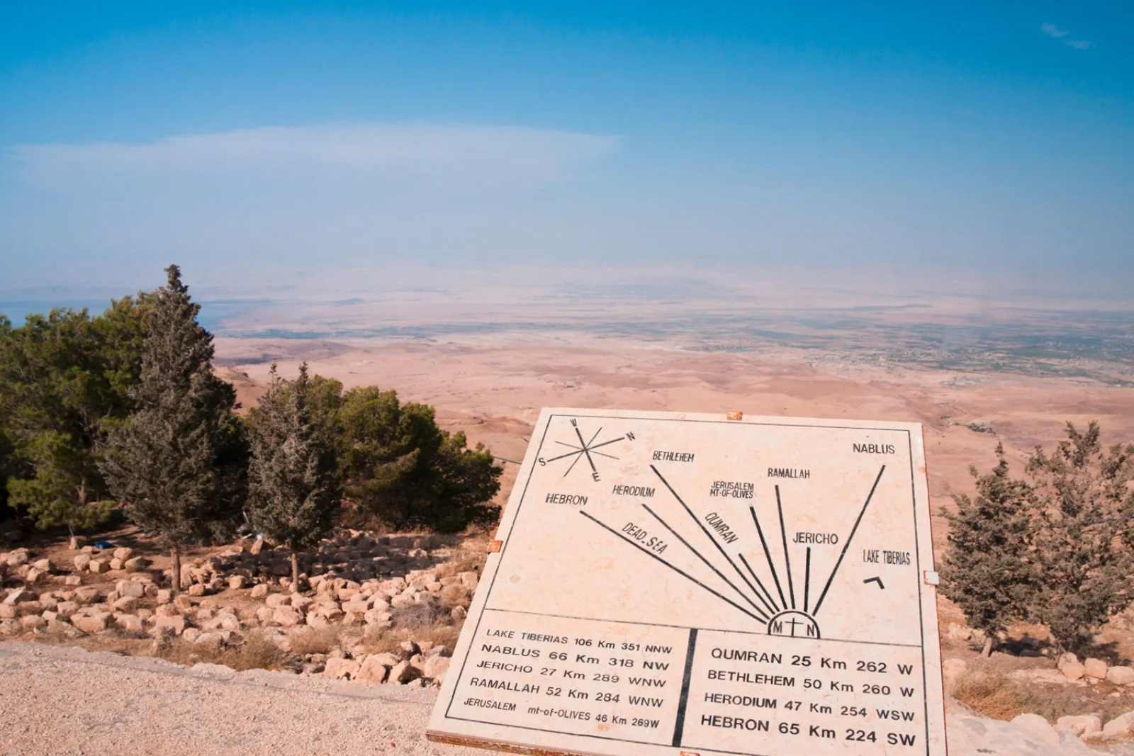 Amman/Monte Nebo/Madaba/Petra (234 km)