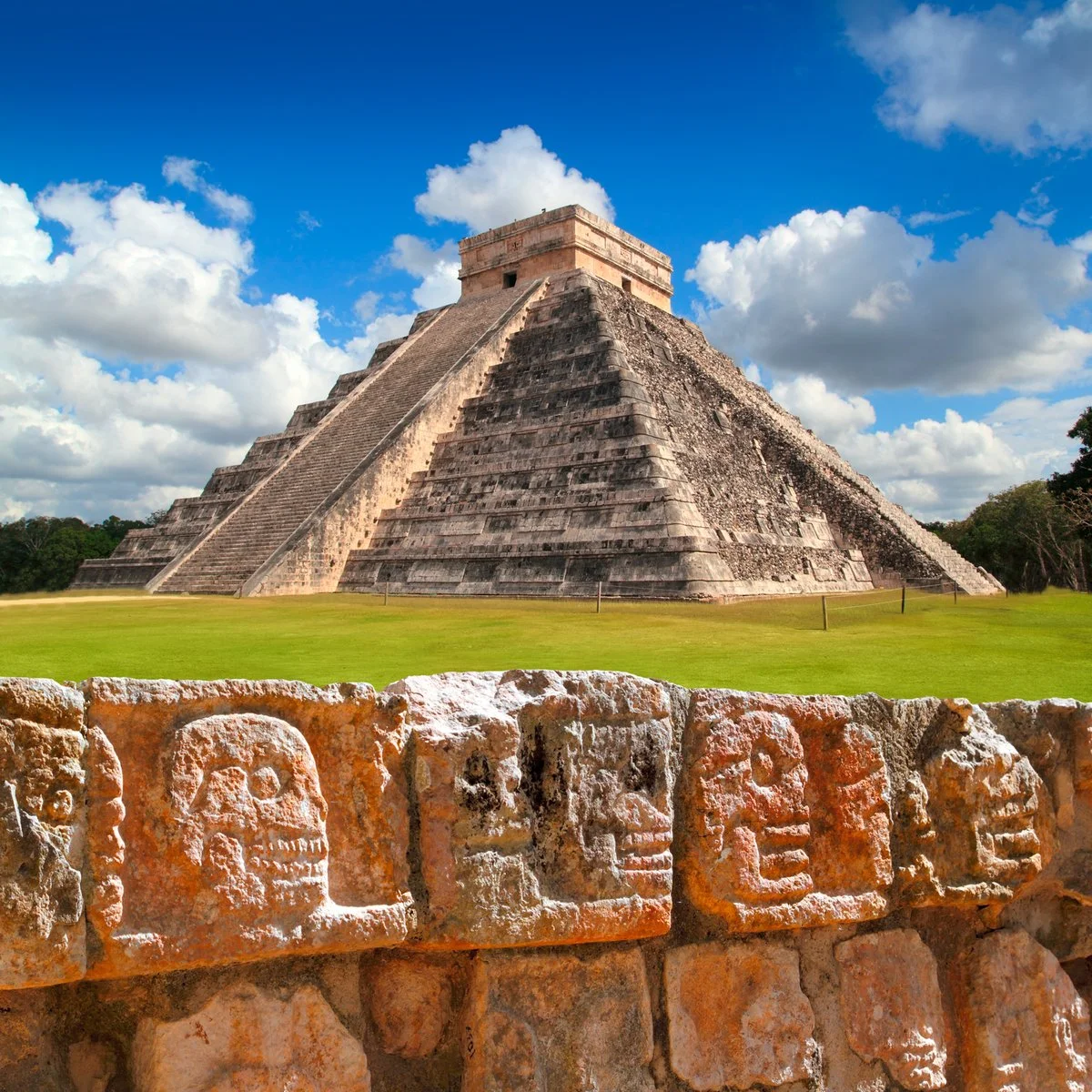 Tesori Dello Yucatan - Tempio Di Kukulkan, Chichen Itza