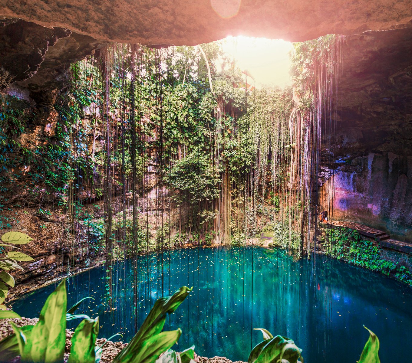 Mexico 1924 - Messico, Cenote Ik-Kil