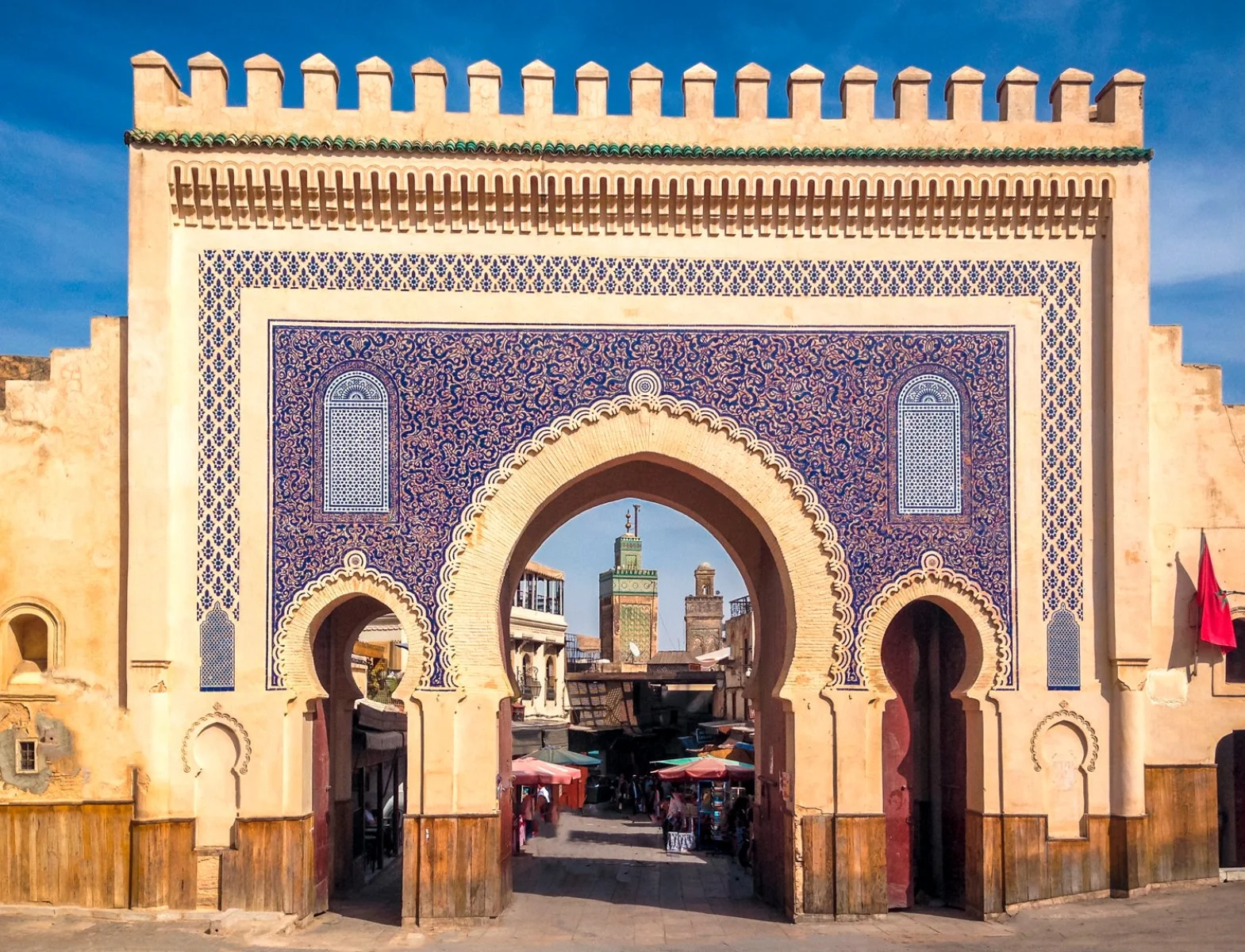 Fes - Fez, Porta Blu