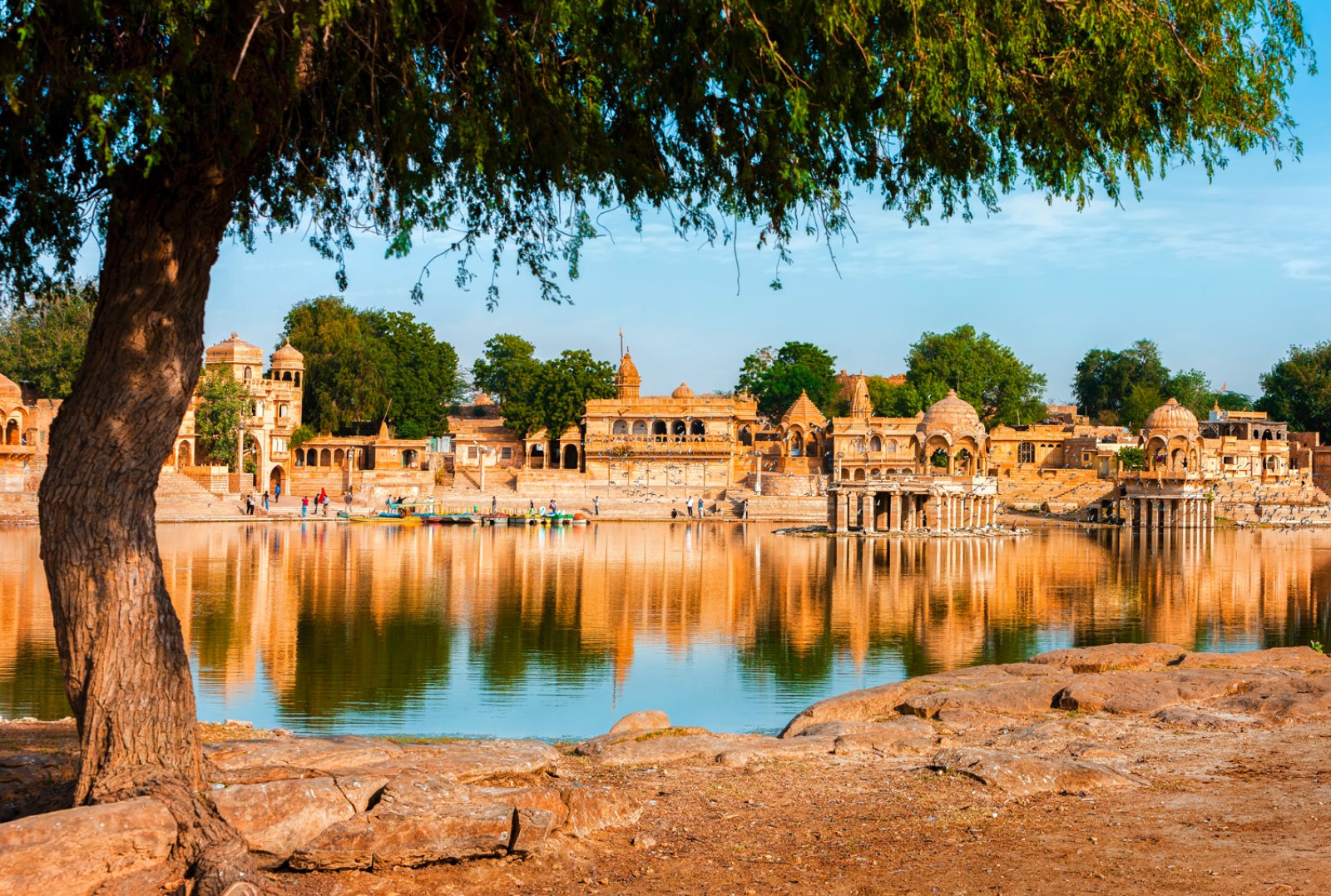 Voyager Sari - Jaisalmer, Lago Gadisar