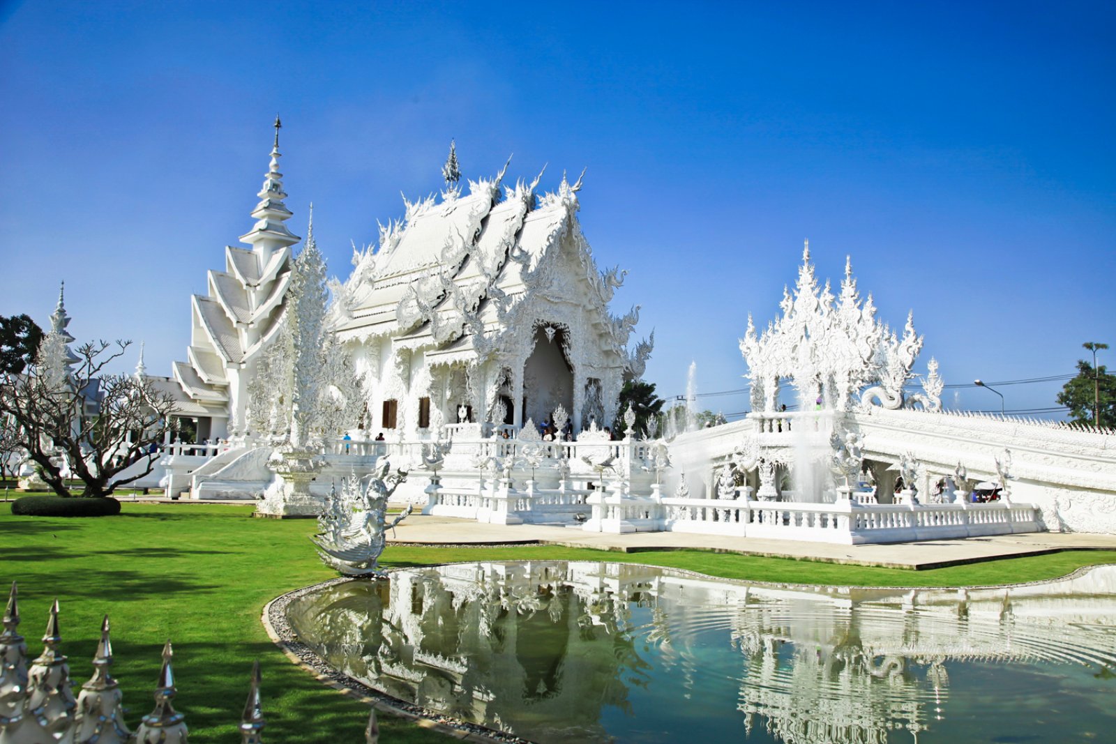 Triangolo D'Oro - Chiang Rai, Wat Rong Khun