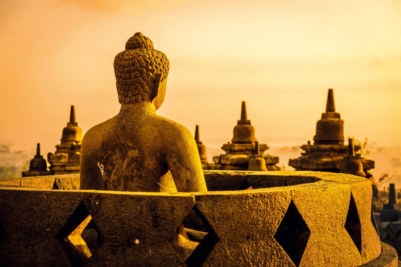 Voyager Indonesia Bis - Isola Di Giava, Yogyakarta, Tempio Borobudur