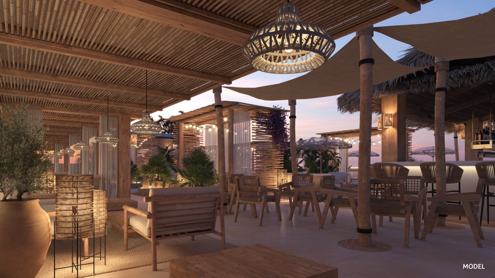 Alpiselect Riu Palace La Mola - Terrazza - Rendering