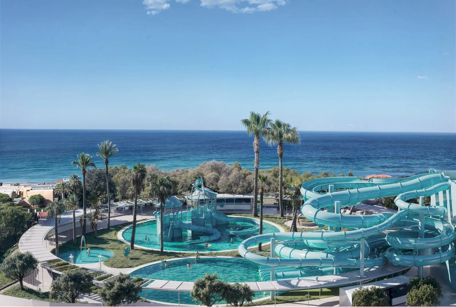 Alpiclub Aquila Rithymna Beach - Waterpark - Rendering