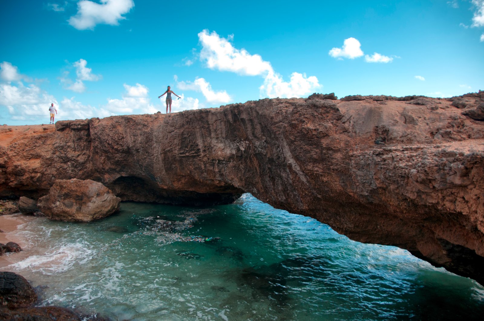 Aruba E Antigua - Baby Natural Bridge Landmark