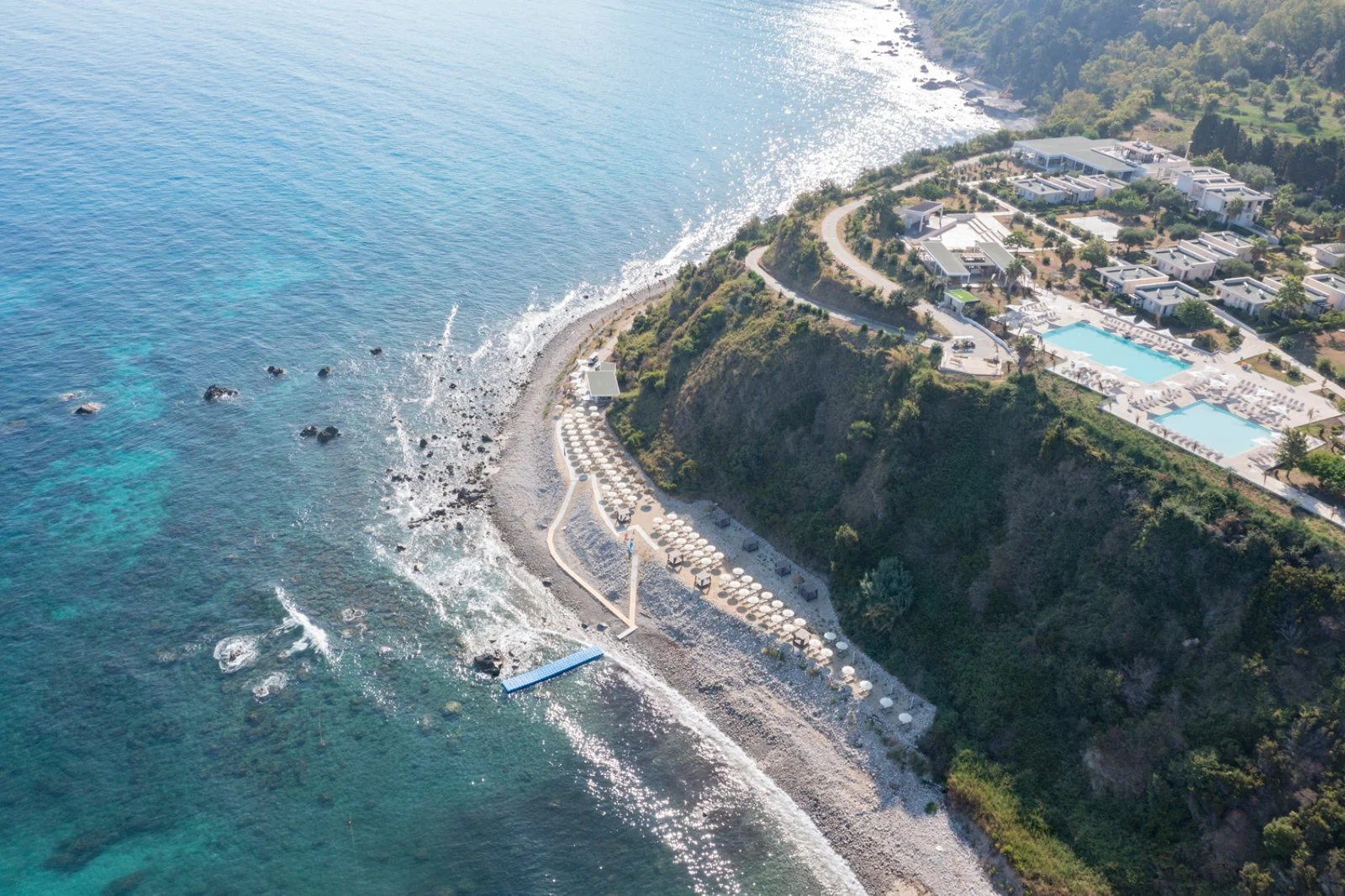 Searesort Costa Degli Dei Resort Tropea - Panoramica Spiaggia Tonnara Searesort Costa Degli Dei Resort Tropea - Panoramica Spiaggia Tonnara