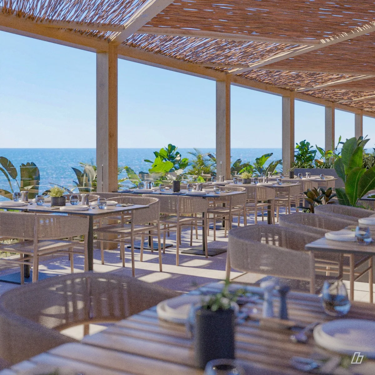 Searesort Alkyna Lifestyle Beach Resort - Ristorante Principale - Rendering