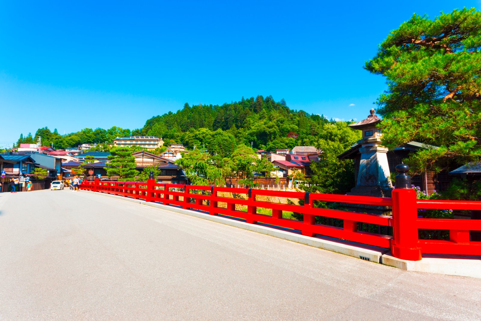 Sulle Orme Dei Samurai - Nakabashi Red Bridge