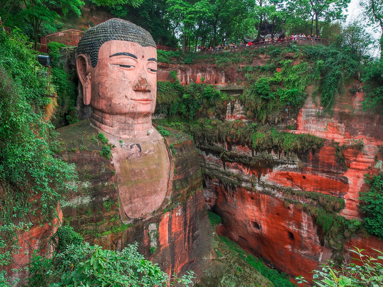 Chengdu E I Panda Giganti - Sichuan, Leshan, Buddha Gigante