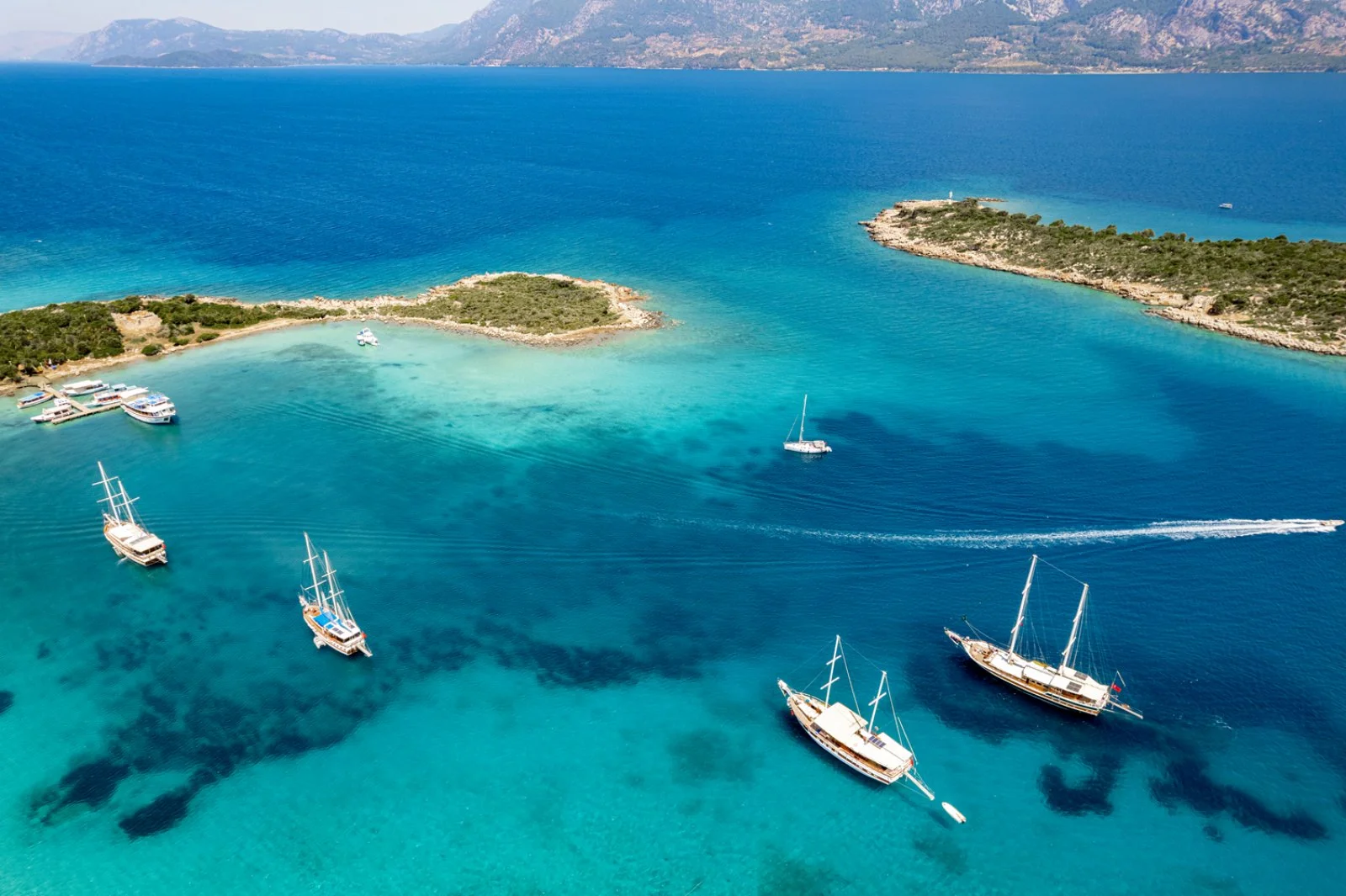 Intour Bodrum E Costa Turca In Caicco - Isola Di Sedir