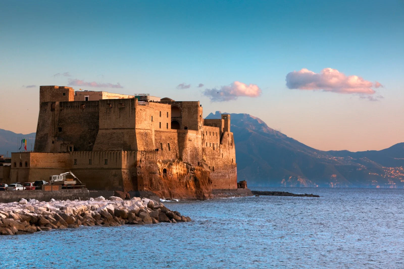 Napoli In Inverno - Napoli, Castel Dell'Ovo