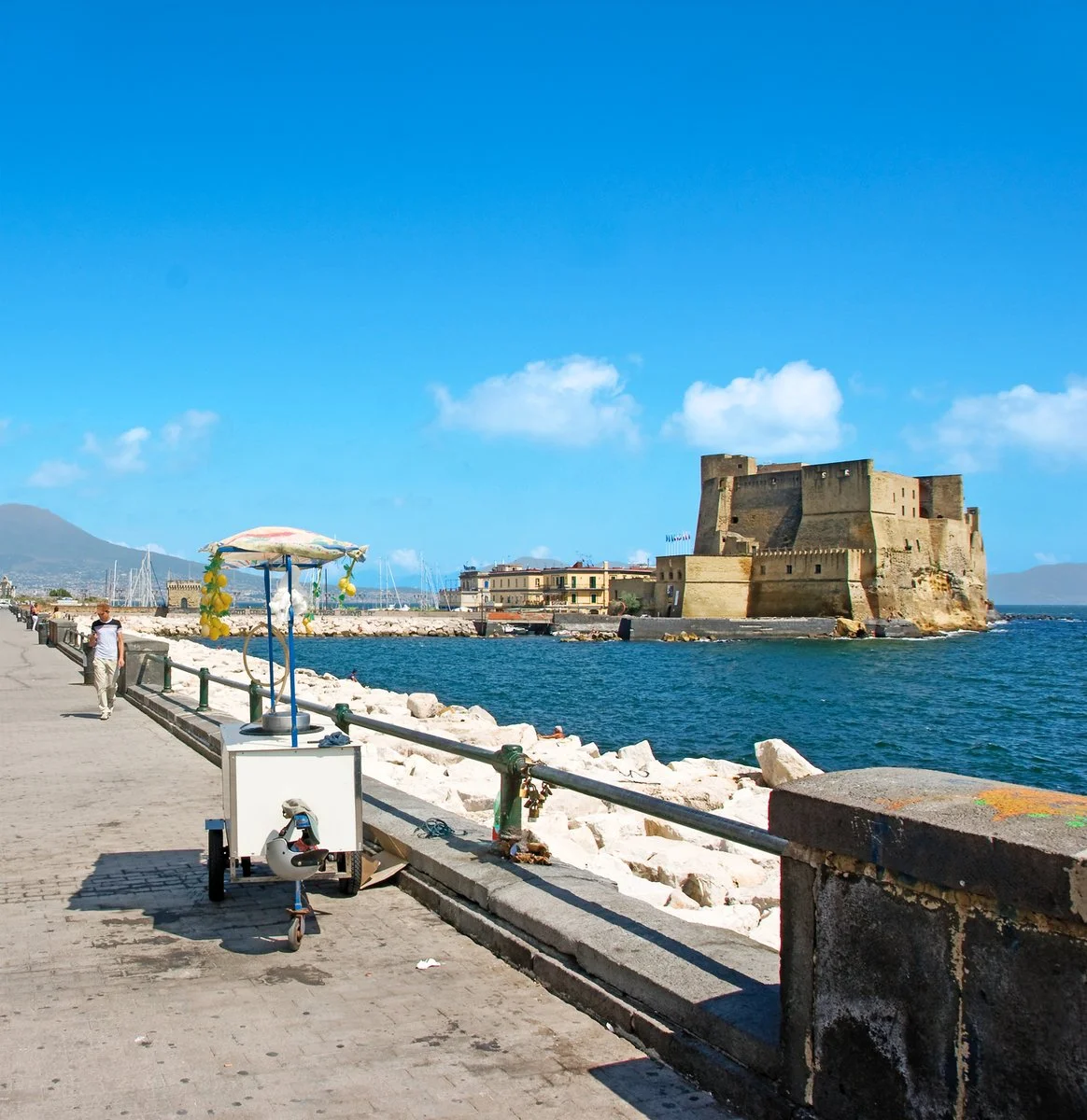 Napoli In Inverno - Napoli, Castel Dell'Ovo