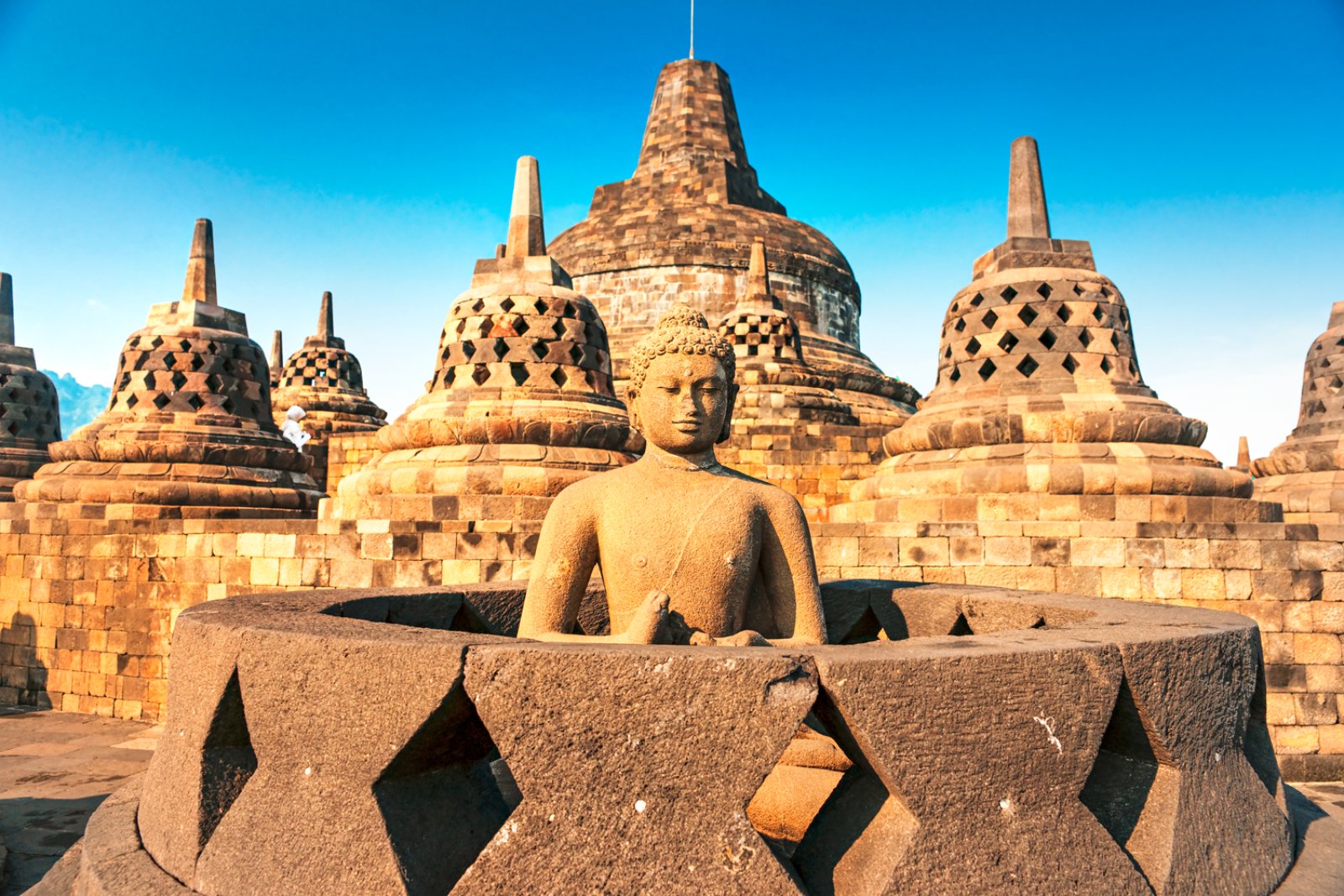 Yogyakarta, Bali E Gili Trawangan - Isola Di Giava, Yogyakarta, Tempio Borobudur