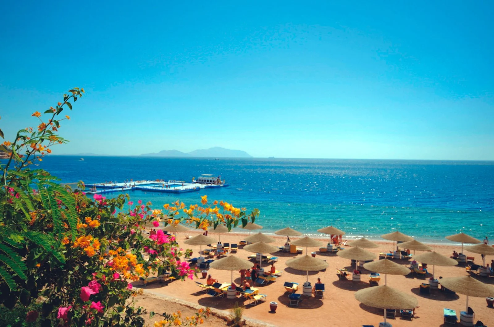 Domina Coral Bay Harem Resort - Vista Panoramica Dalla Spiaggia