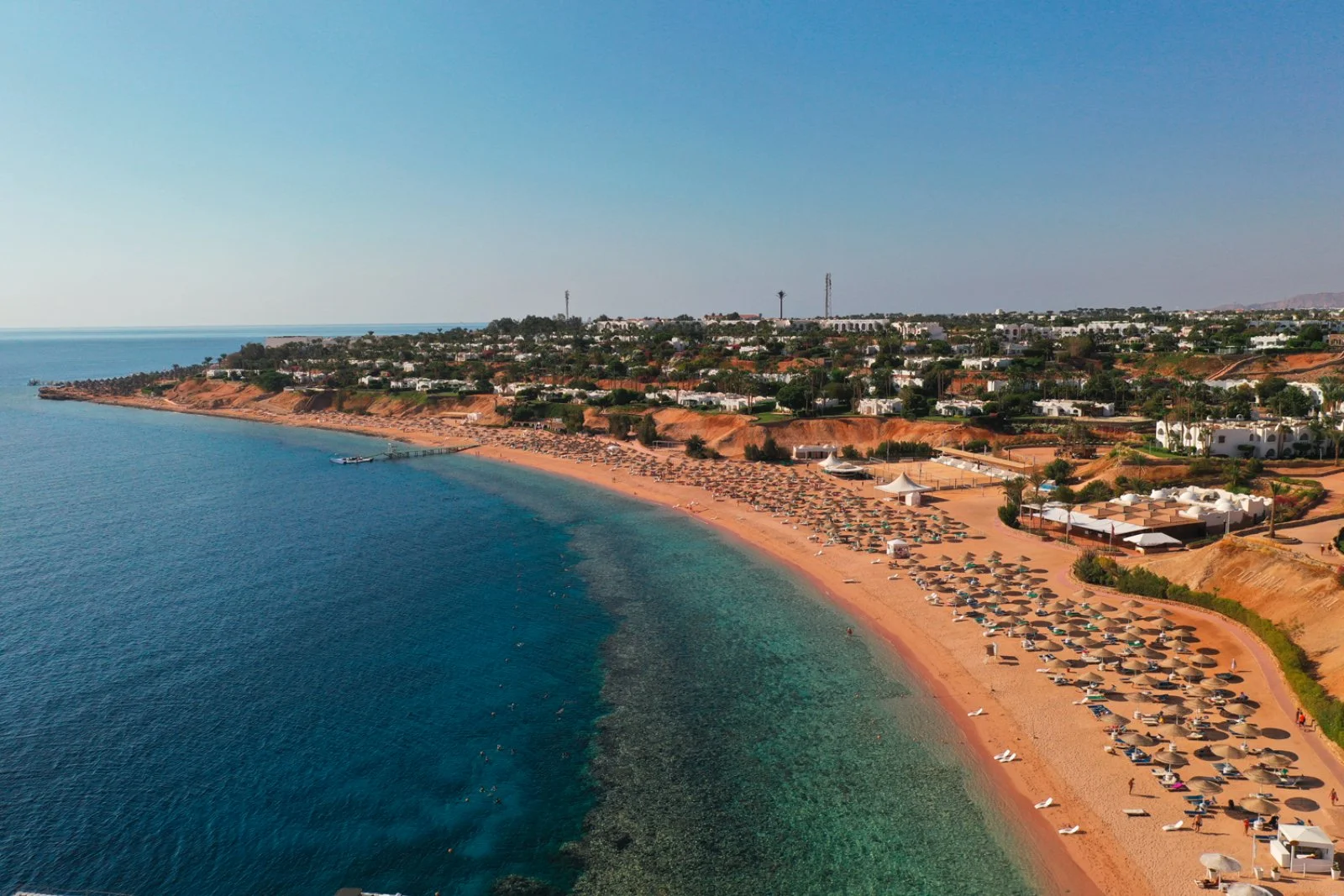 Domina Coral Bay Harem Resort - Mare E Spiaggia Visti Dall'Alto