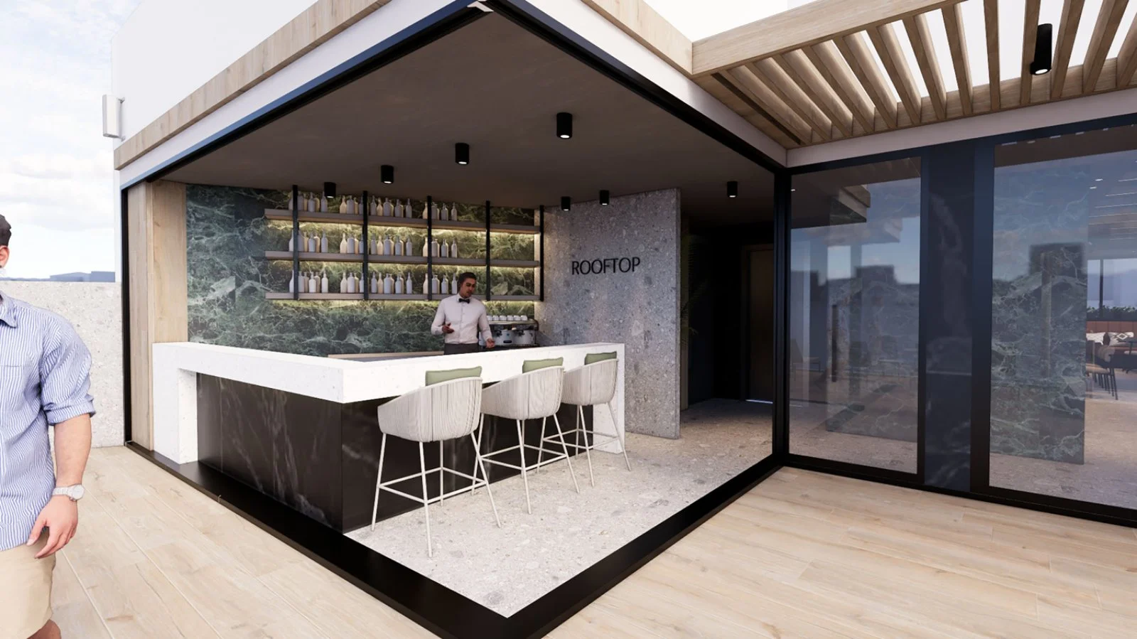 Vita Hotel & Rooftop - Foto Rendering