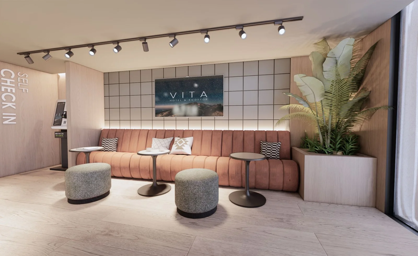 Vita Hotel & Rooftop - Foto Rendering