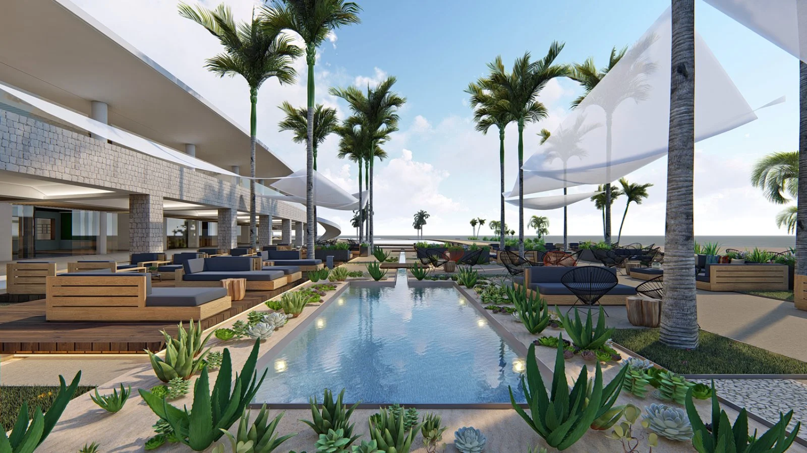 Seaclub Royal Horizon Ponta Sino - Rendering Seaclub Royal Horizon Ponta Sino - Rendering