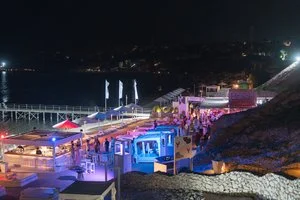 The Beach by night