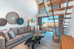 Imperial duplex suite vista mare parziale