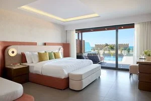 Superior junior suite vista mare parziale con piscina privata