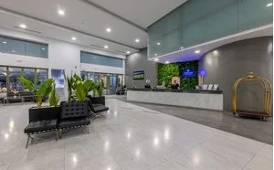Reception e lounge area