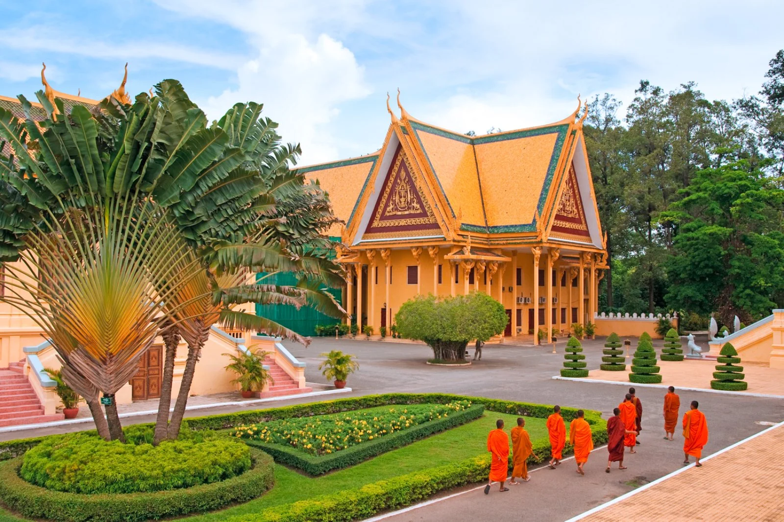 Cambogia 1924 Extended - Phnom Penh, Royal Palace