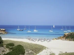 La spiaggia di Cala Saona