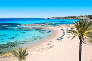 La spiaggia di Es Pujols