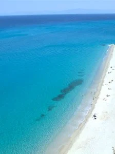 Spiaggia di Verdano, lido della struttura