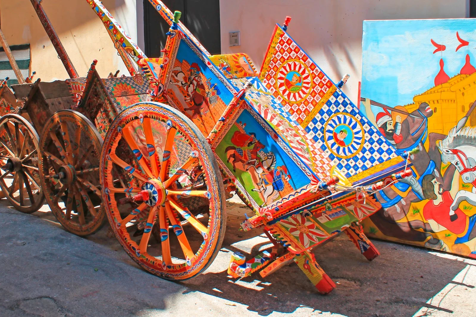 La Vera Palermo - Palermo, Tipico Carretto Siciliano