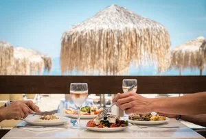 Beach restaurant