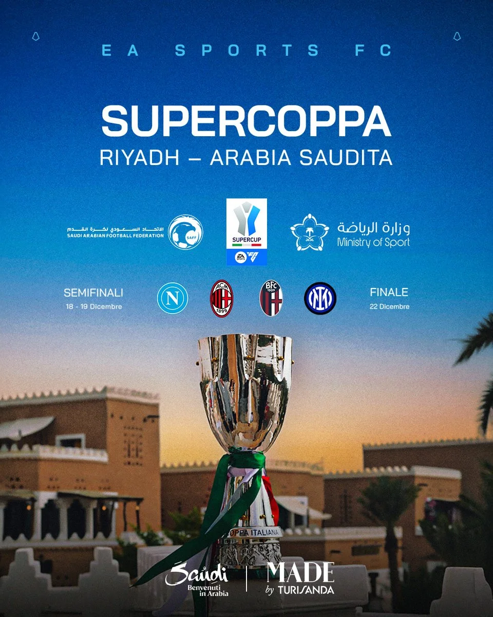 Semifinale Napoli-Milan Supercoppa Italiana 25/26 