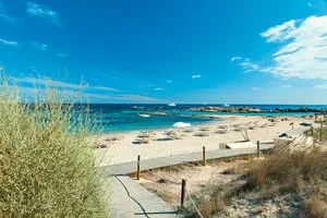 La spiaggia di Es Pujols