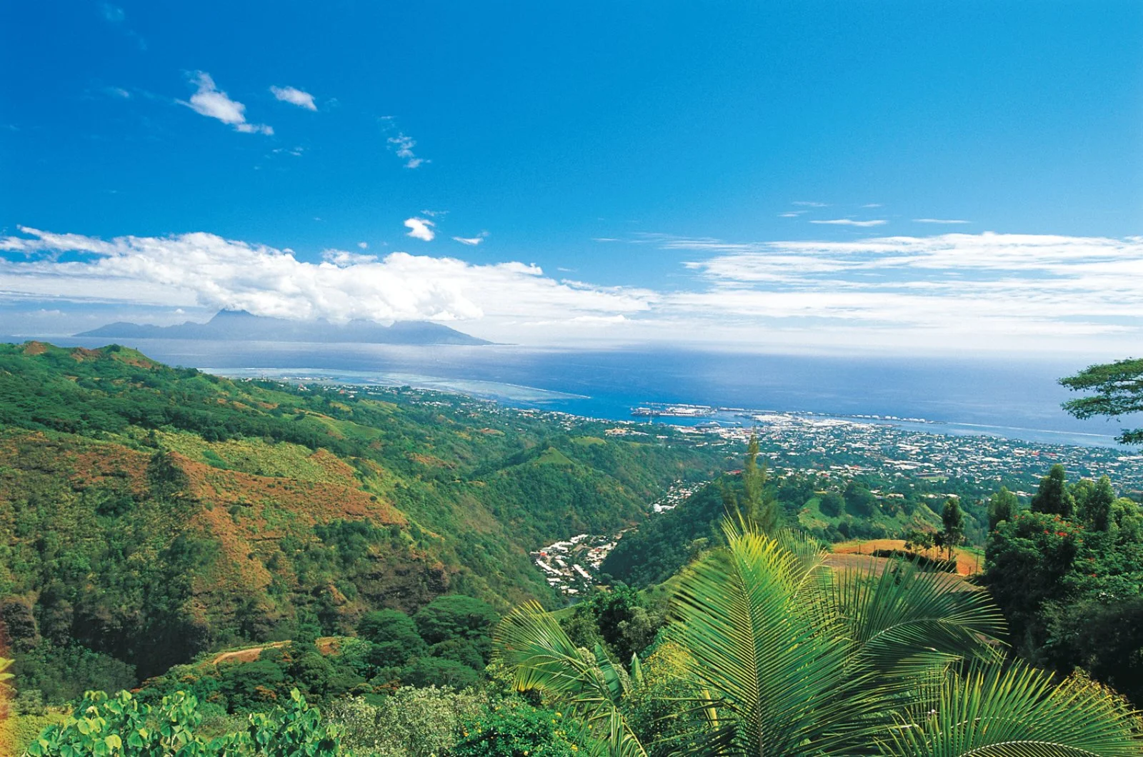 Tahitian Bliss - Tahiti, Vista Panoramica Di Papeete