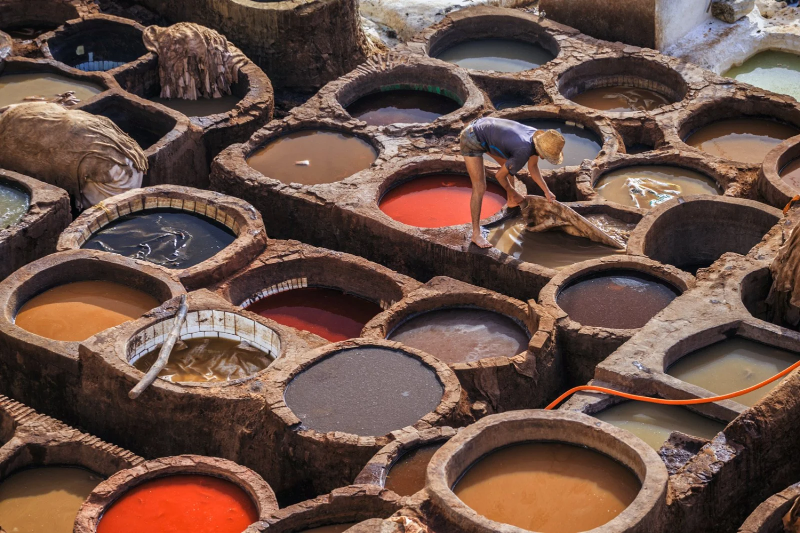 Tesori Imperiali E Chefchaouen - Fez, Conceria Pelli