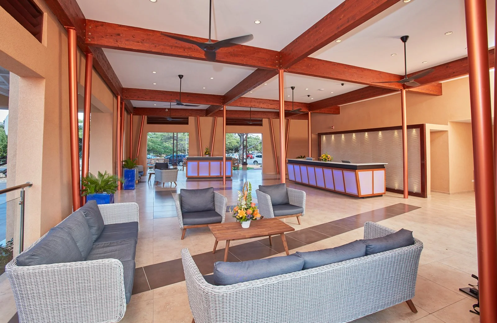 Divi Dutch Village Beach Resort - Lobby